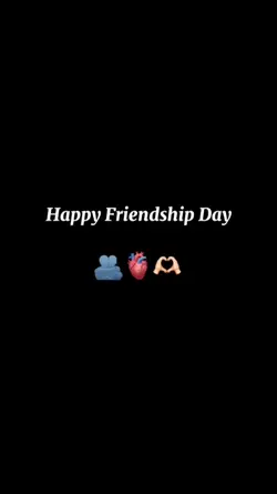 HAPPY FRIENDSHIP DAY
