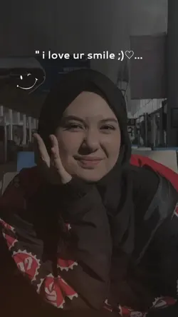 I love ur smile !