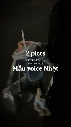 Mẫu voice Nhật