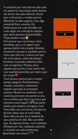 Saudades 