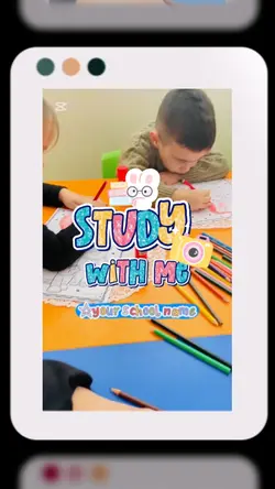 study with kiddos 
