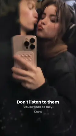 don't listen to them