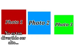 Ser alto o pequeño?