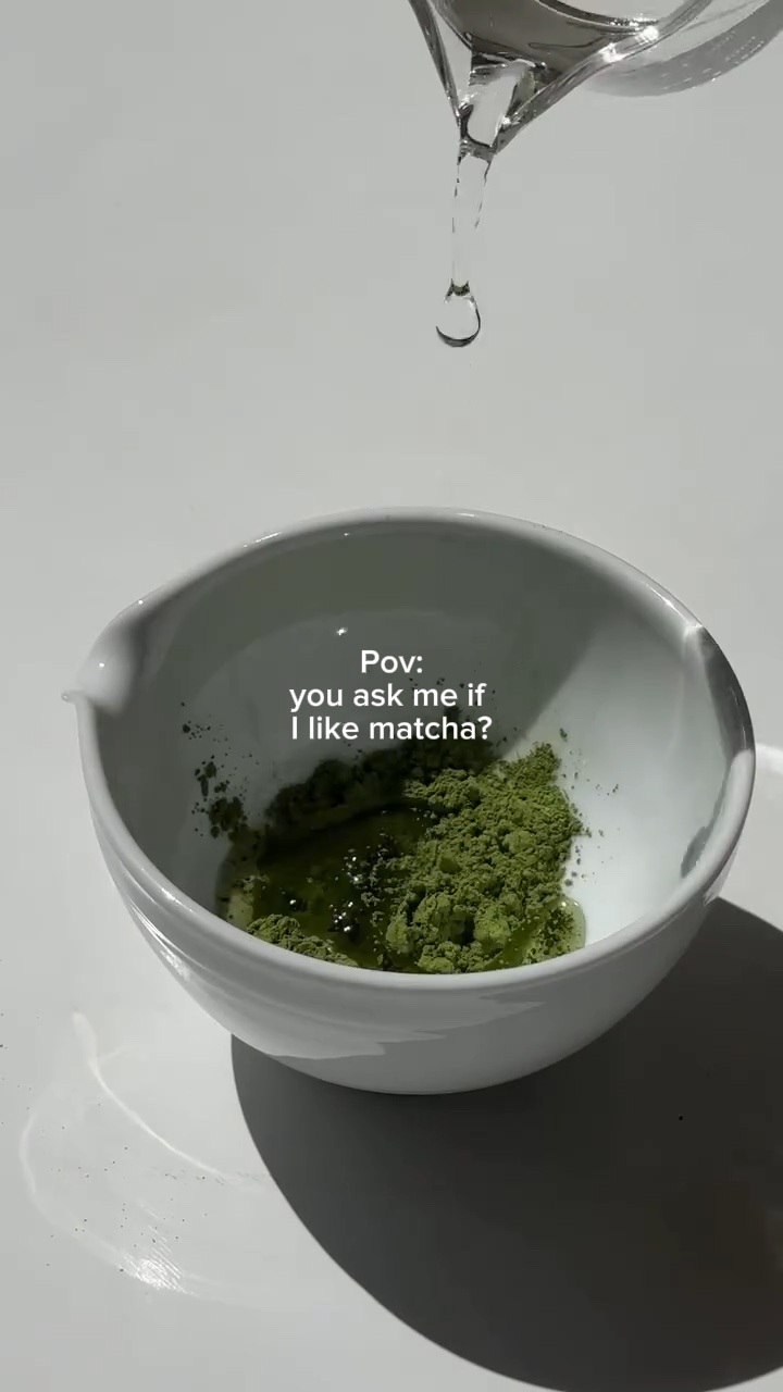 i like matcha