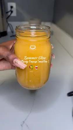 Smoothie vibes ☀️