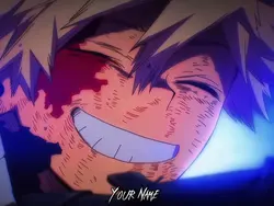 Bakugo smile