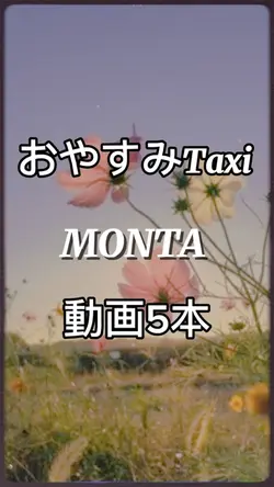 おやすみtaxi / もんた