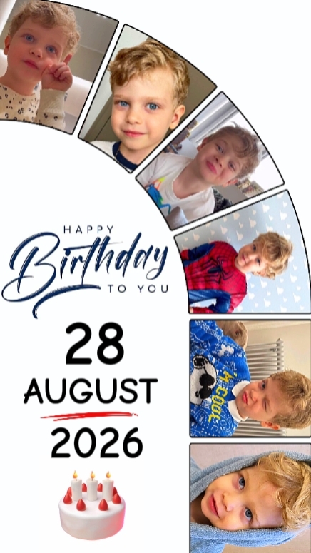 HBD SON 28 AUG