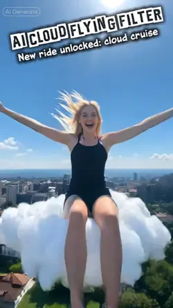 AI Cloud Flying 
