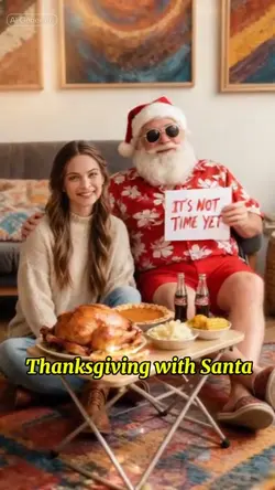 Santa Thanksgiving 
