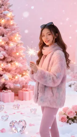 pink Christmas