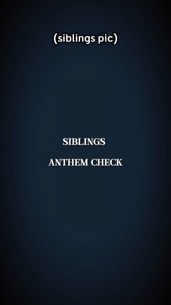 Trend GeschwisterAnthem