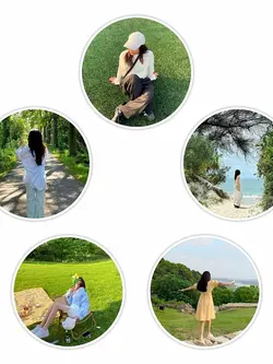 5Pic Aesthetic Frame