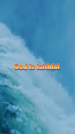 God is faithful 