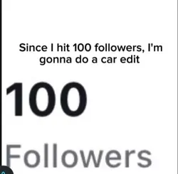 100 followers edit 
