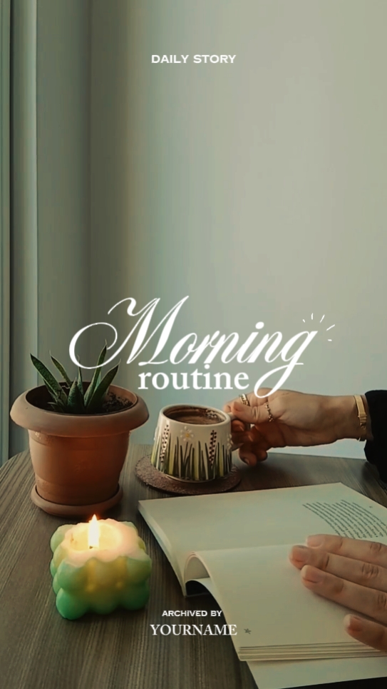 morning routine