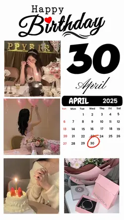 birthday 30 April