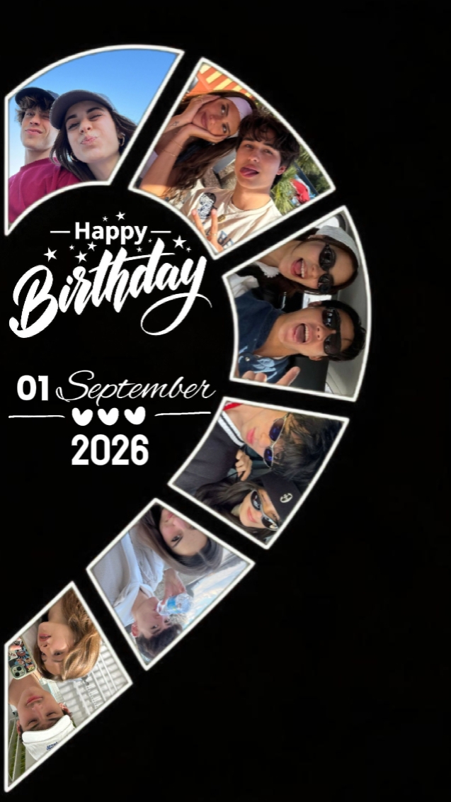 HBD LOVE 1 DE SETEMBRO