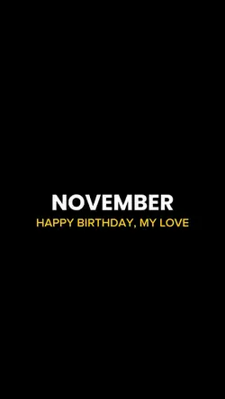 November Birthday 