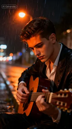 Guitar Sad Man