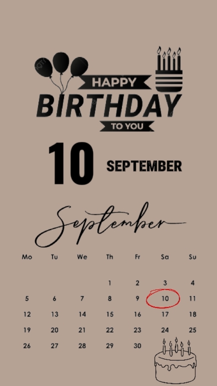 Hbd 10 September