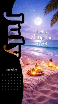 7月calendar②(black)