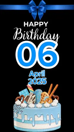 birthday 06 April