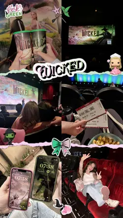 wicked theme collage