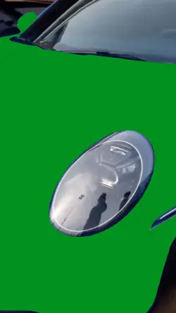porsche Green screen