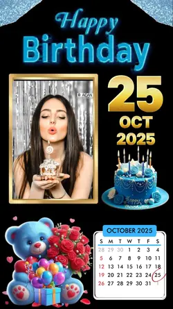 BIRTHDAY 25 OCTOBER 