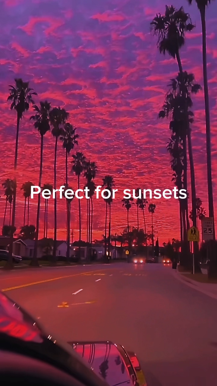 Perfekter Sunset Filte