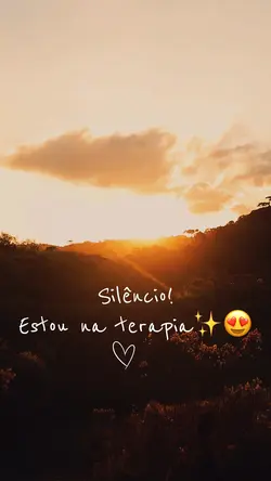 Em terapia 😍