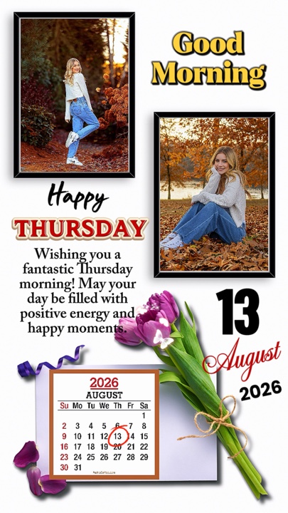 Thursday 13 August 