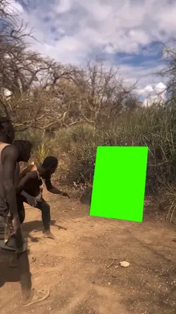 African Miror Scared