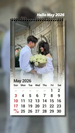Calendar May 2026