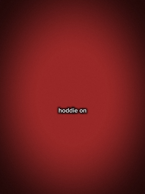 hoddie aus / ein