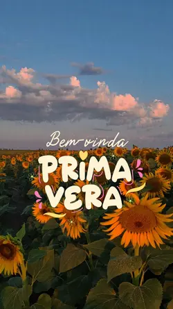 Bem-vinda Primavera 