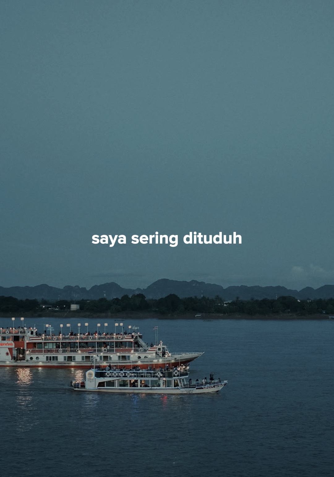 saya sering di tuduh