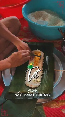 Vlog nấu bánh chưng🧧