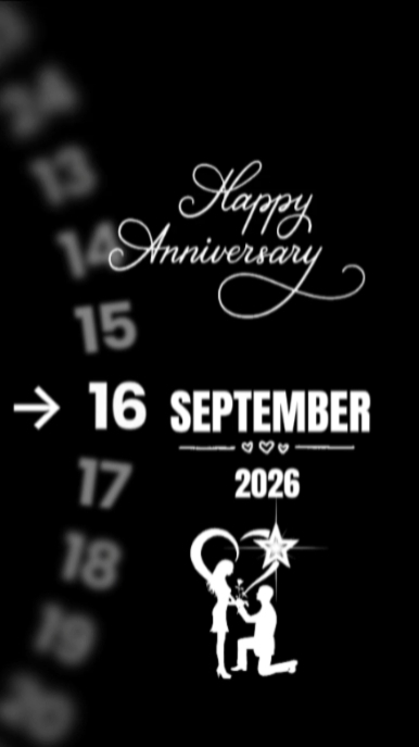 ANNIVERSARY 16 SEPT