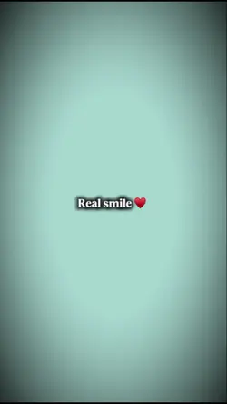 fake and real smile