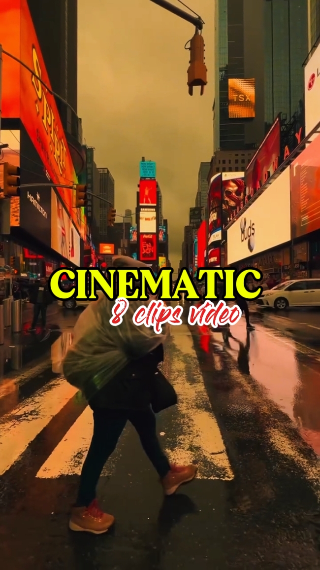 8 CLIPS CINEMATIC 