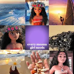 Moana and belle