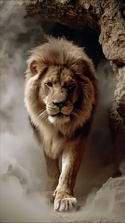 lion hot ai edit