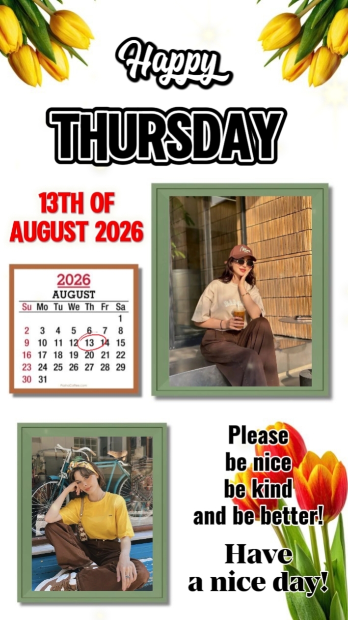 Jueves 13 de agosto 