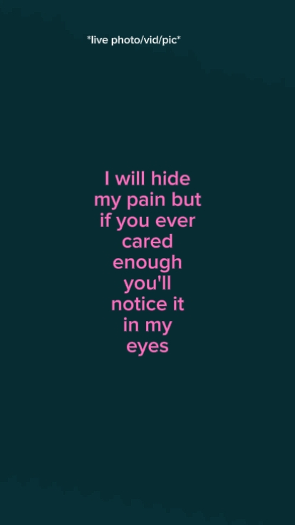 I will hide