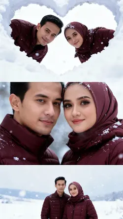 AI COUPLE SNOW TREND
