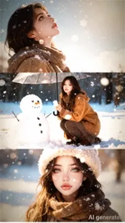 流行りの3分割❣ 写真1枚