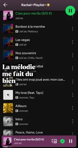 La melodie 