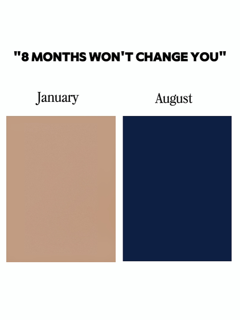 8 Months Change You.
